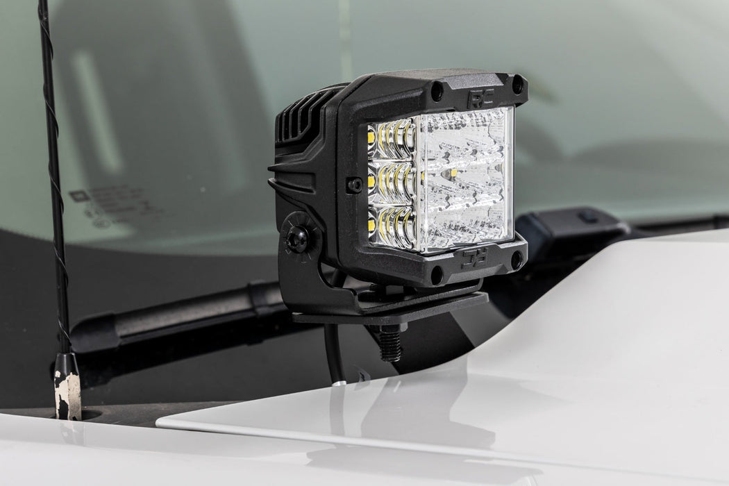 Rough Country LED Ditch Light Kit Chevy/GMC 1500 (14 - 18 & Classic) - Recon Recovery