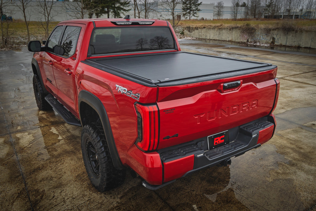 RC Powered Electric Retractable Tonneau Cover for 2022 - 2026 Toyota Tundra Short Bed - Recon Recovery