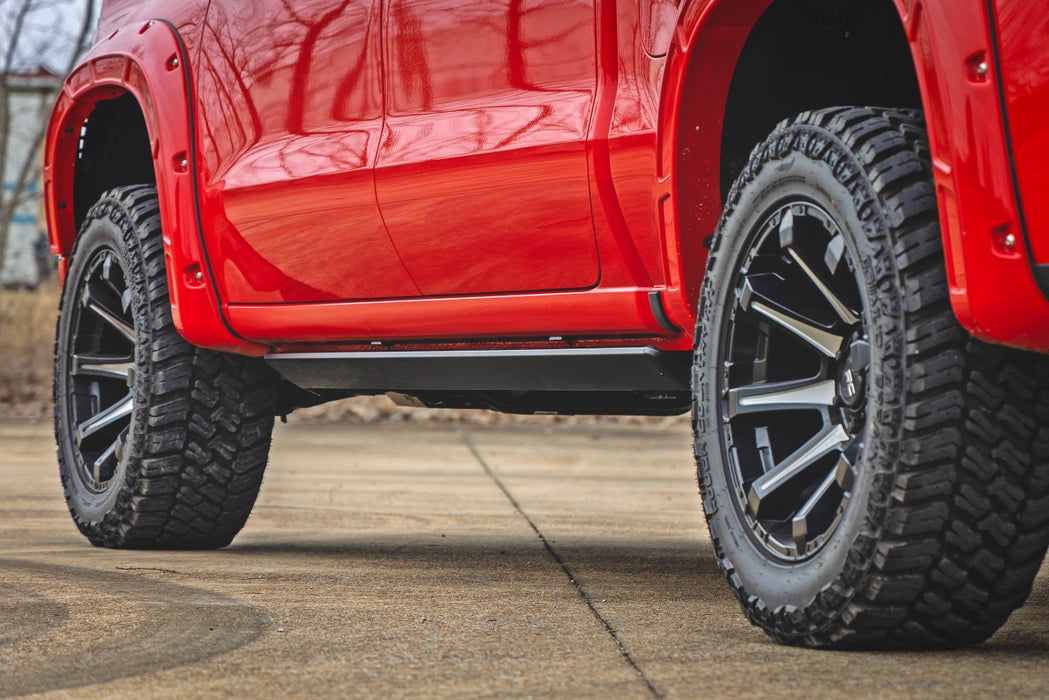 RC Power Retractable Running Boards for 2019 - 2026 GMC Silverado Sierra 1500 2500 3500 - Recon Recovery