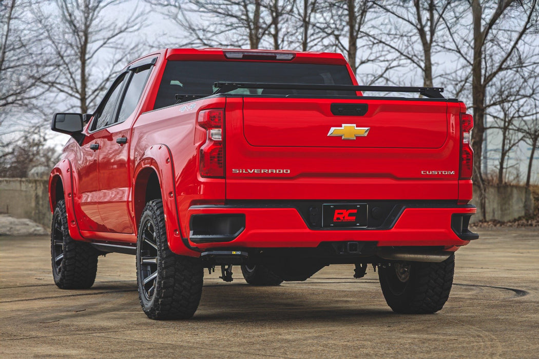 RC Power Retractable Running Boards for 2019 - 2026 GMC Silverado Sierra 1500 2500 3500 - Recon Recovery