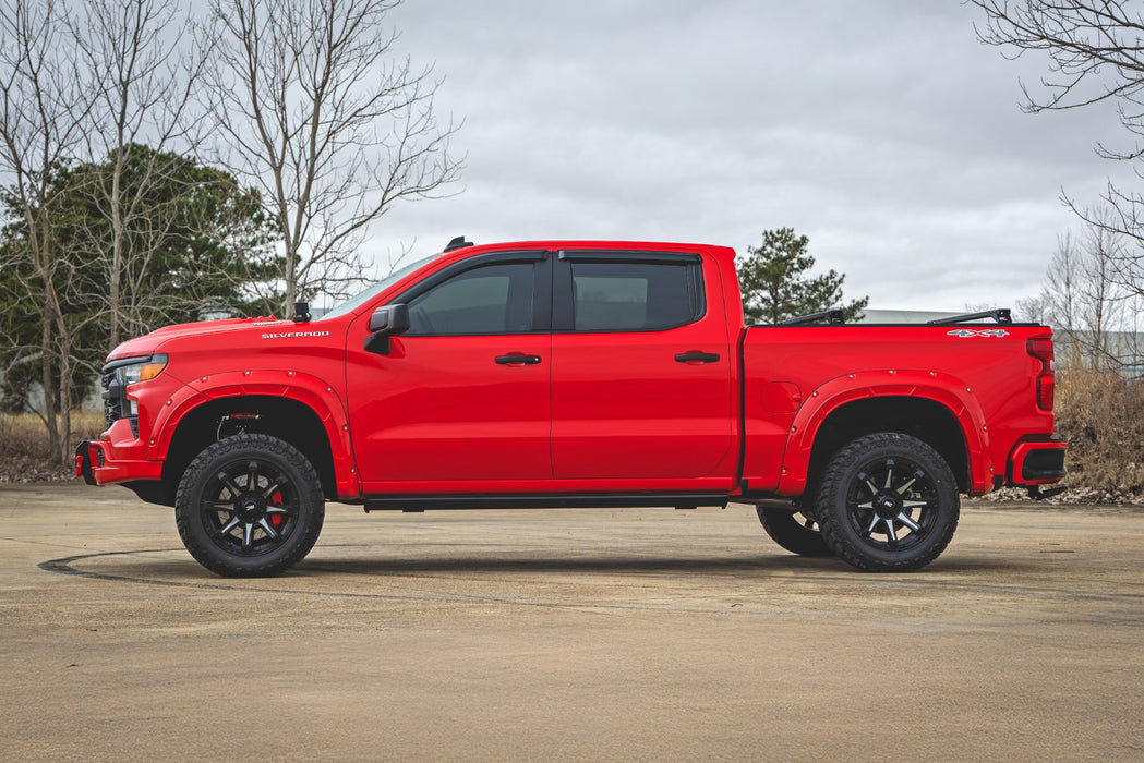 RC Power Retractable Running Boards for 2019 - 2026 GMC Silverado Sierra 1500 2500 3500 - Recon Recovery