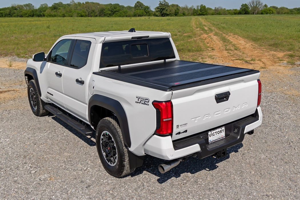 Rough Country Aluminum Low Profile Tonneau Bed Cover for 2024-2025 Toyota Tacoma