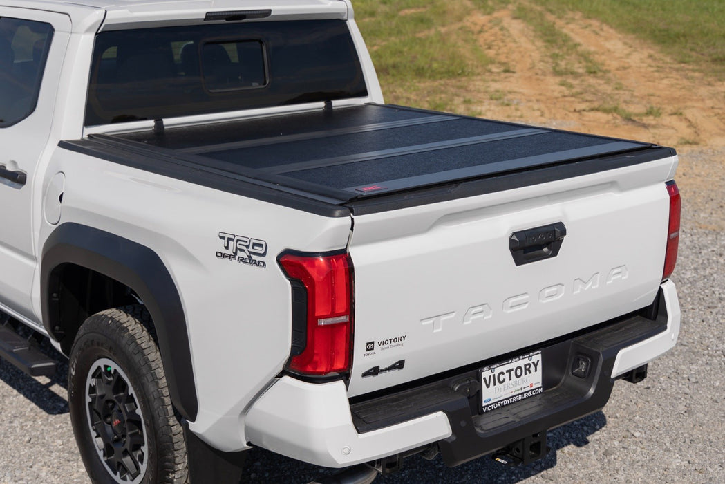 Rough Country Aluminum Low Profile Tonneau Bed Cover for 2024-2025 Toyota Tacoma