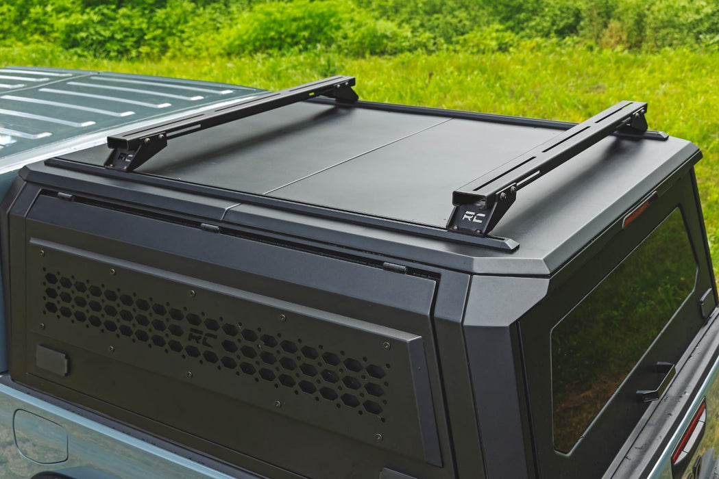 Rough Country Universal T-Slot Adjustable Crossbar Kit for Bed Caps and More