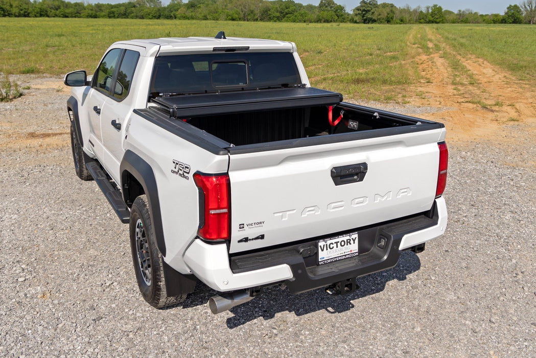 Rough Country Aluminum Low Profile Tonneau Bed Cover for 2024-2025 Toyota Tacoma