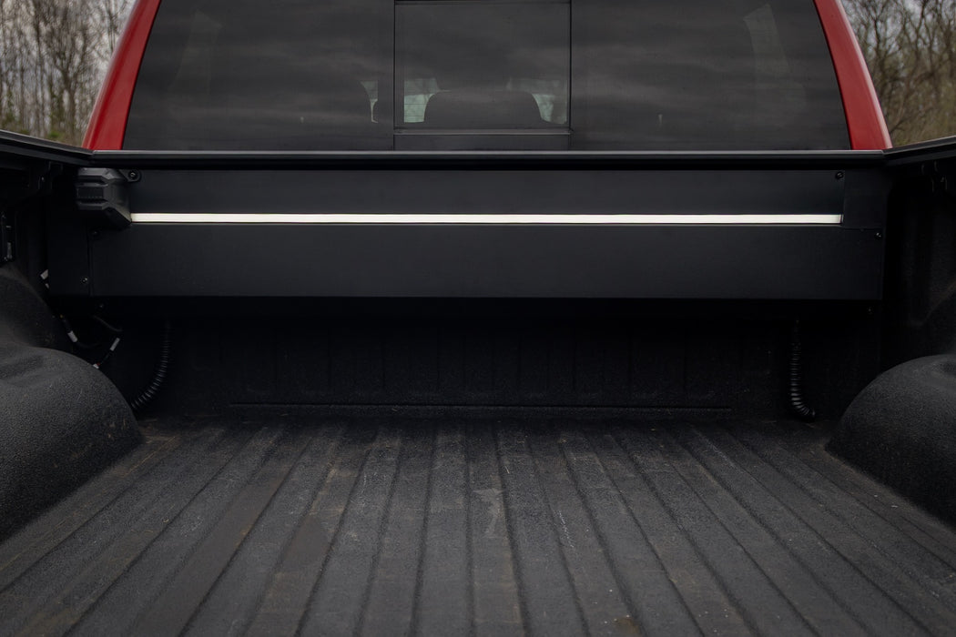 Rough Country Powered Electric Retractable Tonneau Cover for 2021 - 2026 Ram TRX - 5' 7" Bed - Recon Recovery