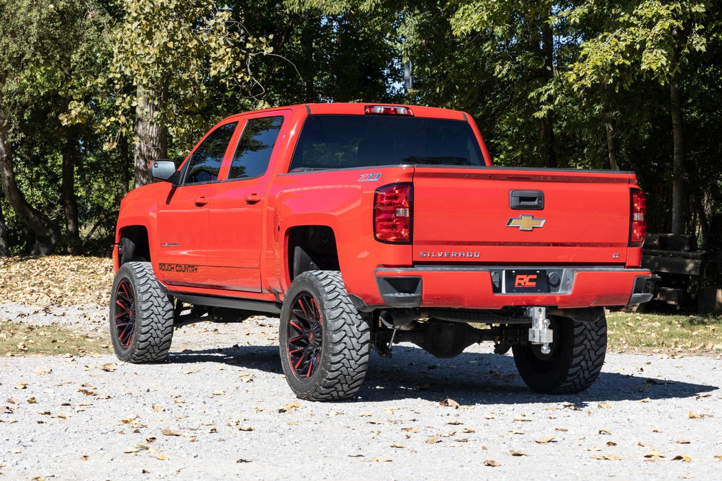 Rough Country Power Running Boards for 2007-2014 GM Silverado Sierra 1500 2500 3500 - Recon Recovery