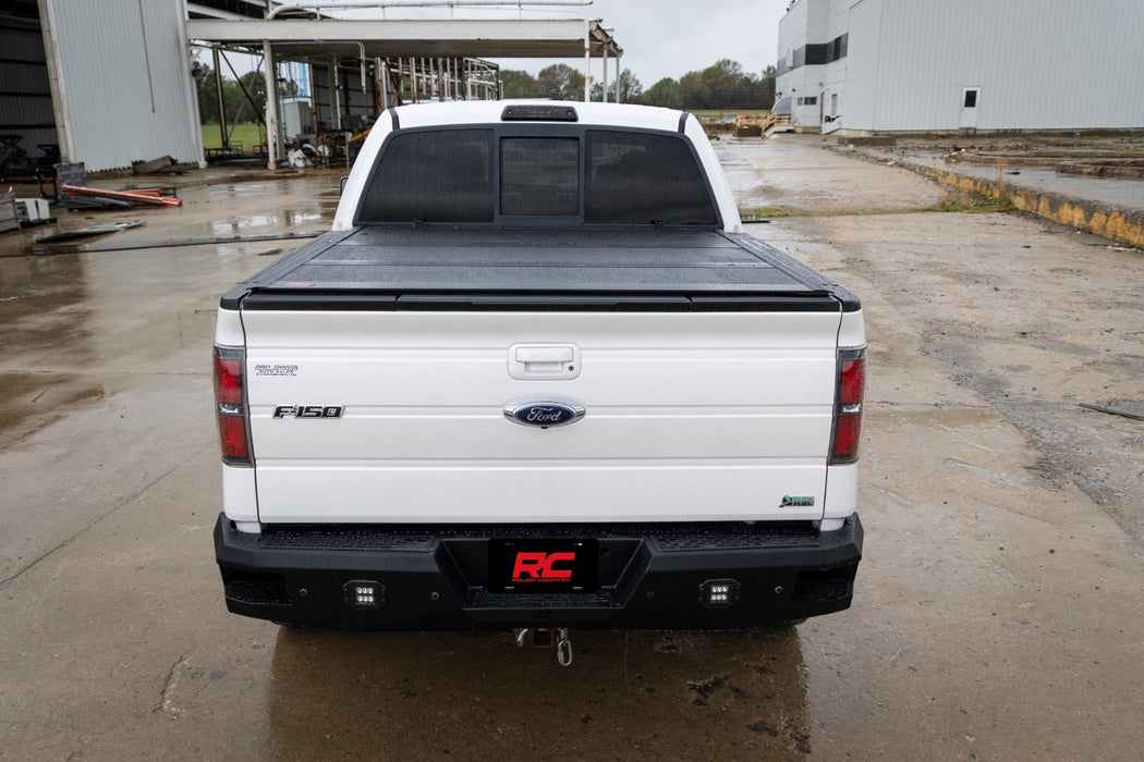 Rough Country Aluminum Hard Low Profile Tonneau Cover for 2004-2014 Ford F150 - Recon Recovery