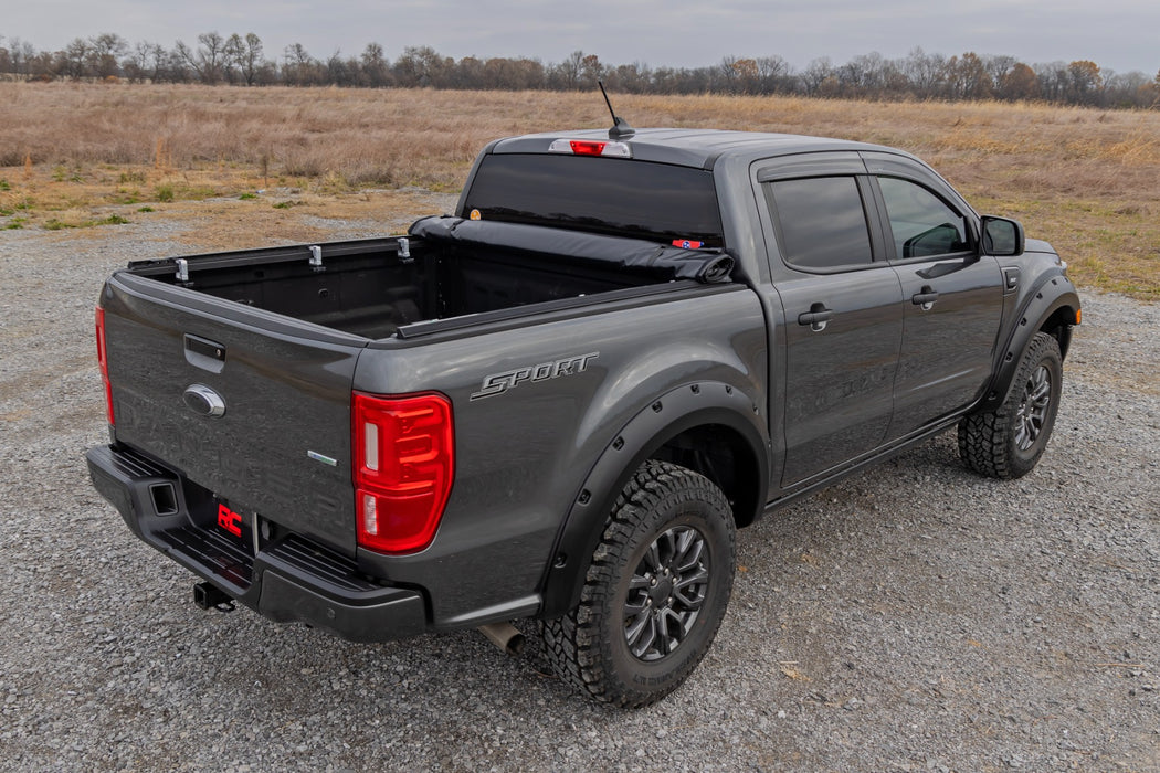 Rough Country Soft Roll up Tonneau Cover for 2019-2024 Ford Ranger (5' Bed) - Recon Recovery