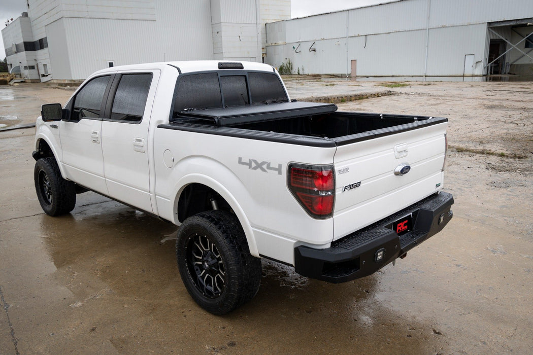 Rough Country Aluminum Hard Low Profile Tonneau Cover for 2004-2014 Ford F150 - Recon Recovery