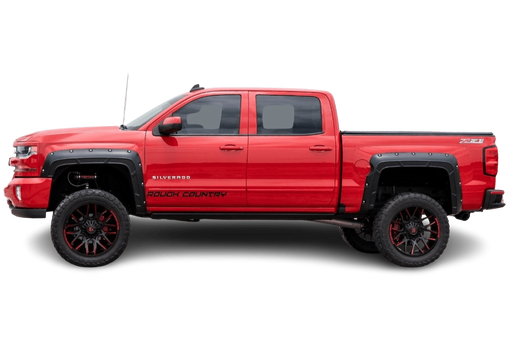 Rough Country Bolt on 2" Fender Flare for 2014 - 2029 Silverado 1500 2500HD - Recon Recovery