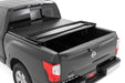 Rough Country Tri - Fold Soft Tonneau Cover for 2017 - 2024 NISSAN TITAN (5'7" Bed) - Recon Recovery