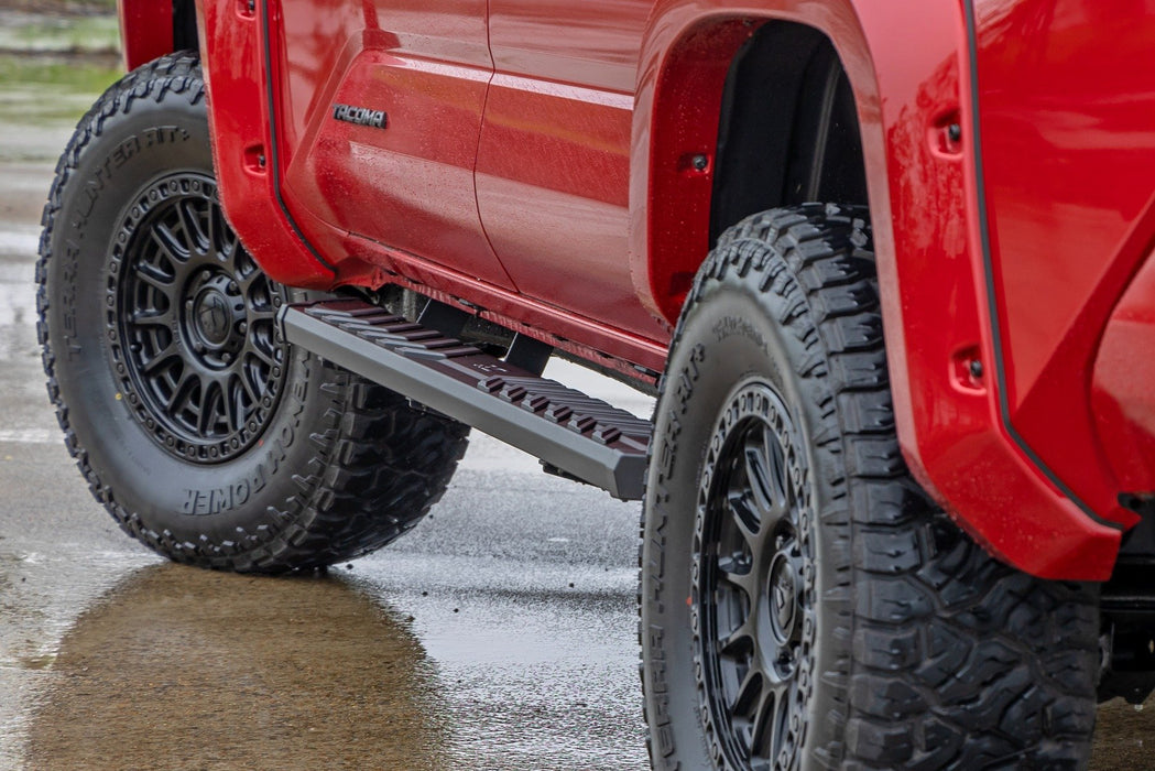 Rough Country Bolt on BA2 Running Boards for 2024 Toyota Tacoma Double Cab - Recon Recovery