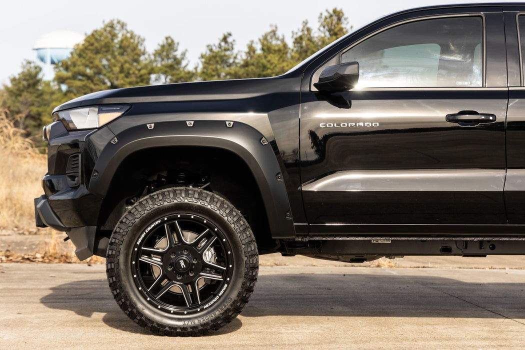 Rough Country Pocket Fender Flares for 2023 - 2026 Chevy Colorado - Recon Recovery