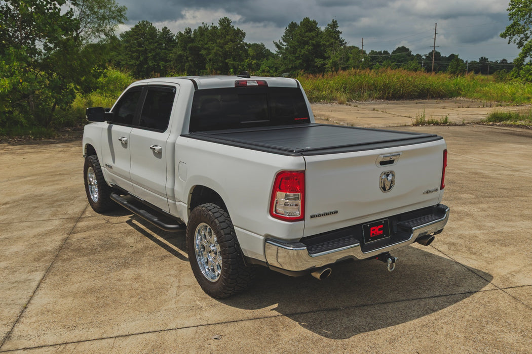 Rough Country Manual Retractable Bed Tonneau Cover for 2019-2026 Ram 1500 & TRX