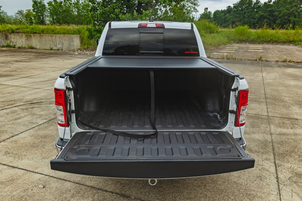 Rough Country Manual Retractable Bed Tonneau Cover for 2019-2026 Ram 1500 & TRX