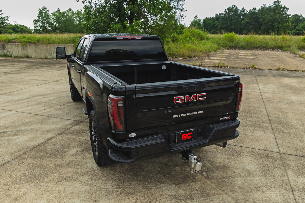 Rough Country Manual Retractable Bed Tonneau Cover for 2020-2026 GM Silverado & Sierra 2500HD 3500HD