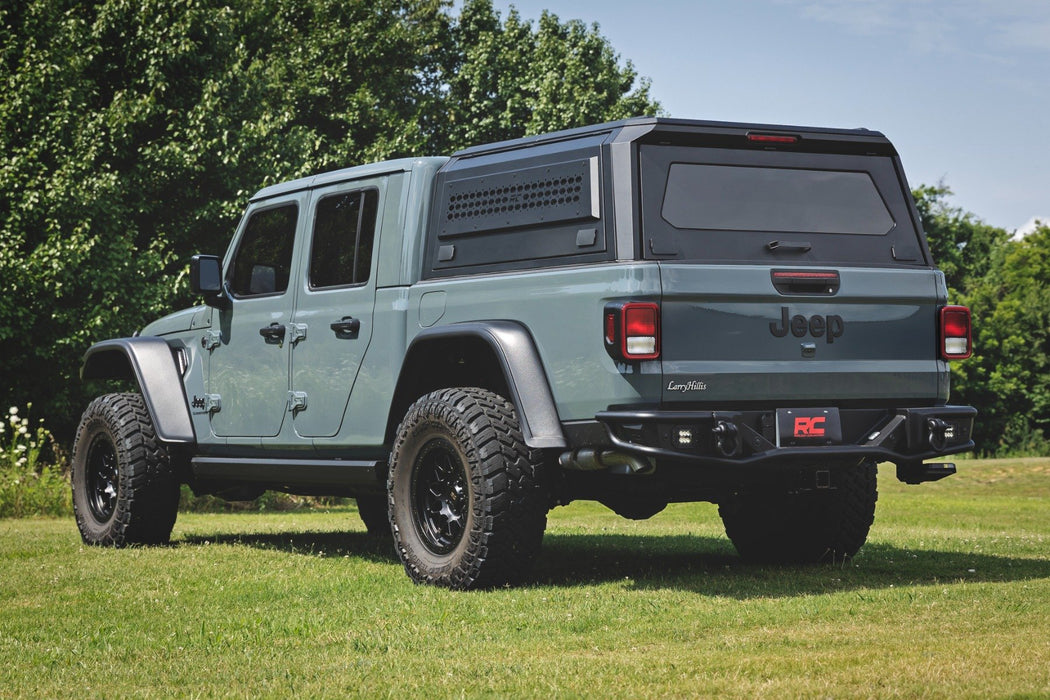 Rough Country Modular Stainless Steel Bed Cap for 2020 - 2026 Jeep Gladiator JT - Recon Recovery