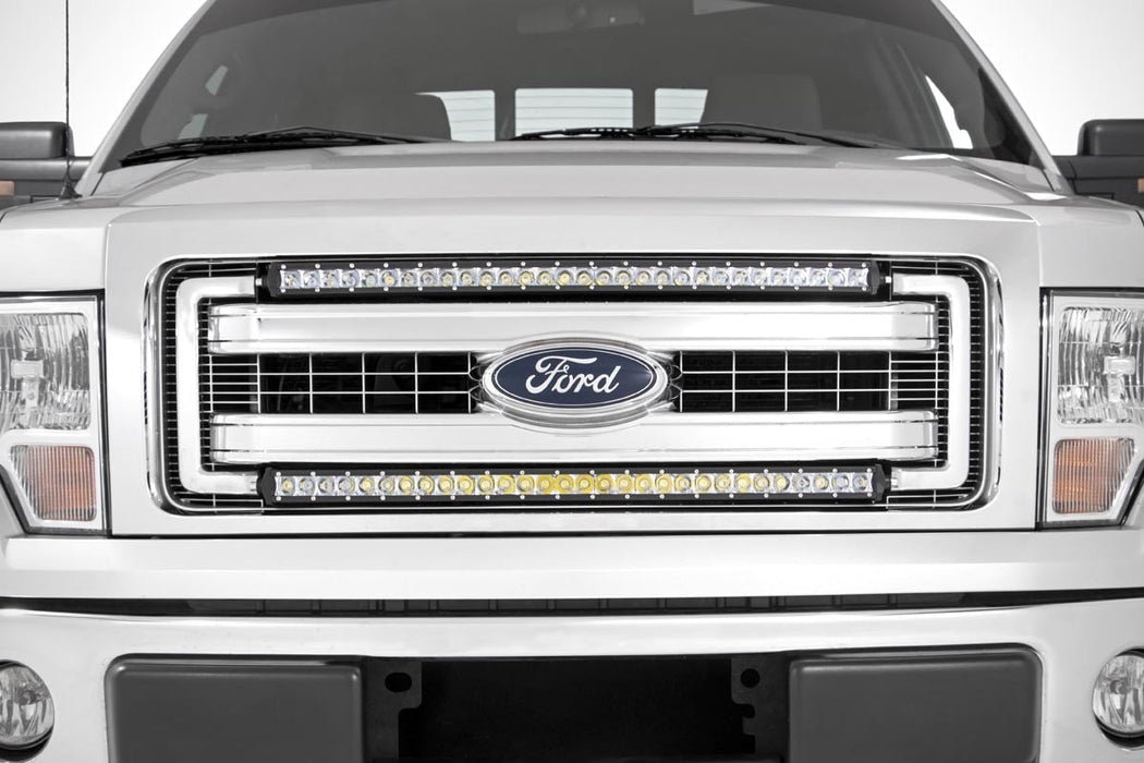 Rough Country 30" LED Grille Light Bar Kit for 2009-2014 Ford F150