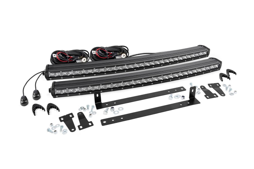 Rough Country 30" LED Grille Light Bar Kit for 2009 - 2014 Ford F150 - Recon Recovery