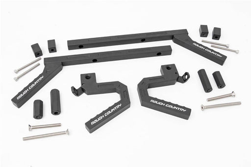 Rough Country Grab Handles Front & Rear For 2007 - 2018 Jeep Wrangler JK - Recon Recovery