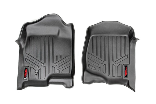 Rough Country Floor Mats | Front | Chevy/GMC 1500/2500HD/3500HD (2007 - 2013) - Recon Recovery