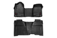 Rough Country Floor Mats | Front & Rear | Over Hump | Crew Cab | Chevy/GMC 1500/2500HD/3500HD 2WD/4WD - Recon Recovery