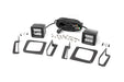 Rough Country Fog Mount 2 inch Black Pair LED Light Kit for 2014 - 2015 GMC Sierra 1500 - Recon Recovery