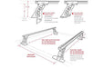 Go Rhino Overland XRS Cross Bar Kit for Full Sized Trucks - No Drill (Universal) - Recon Recovery