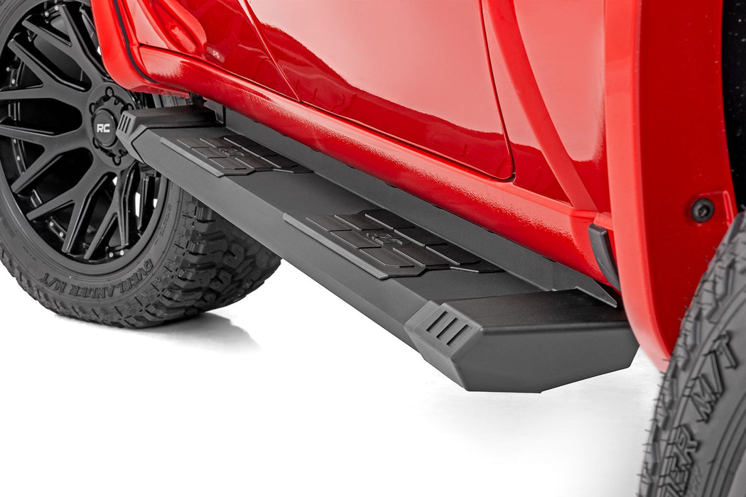 Rough Country HD2 Aluminum Running Boards Chevy/GMC 1500 & 2500HD/3500HD (07 - 19 & Classic) - Recon Recovery
