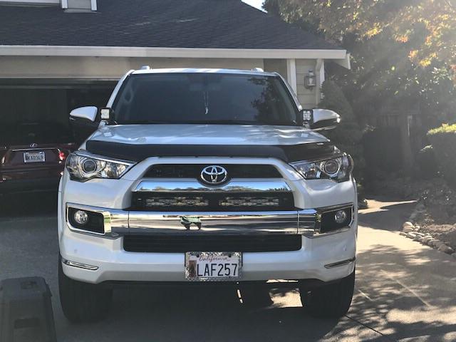 32" Hidden Grille LED Light Bar Brackets Kit Fits 2014-2024 Toyota 4Runner - Recon Recovery