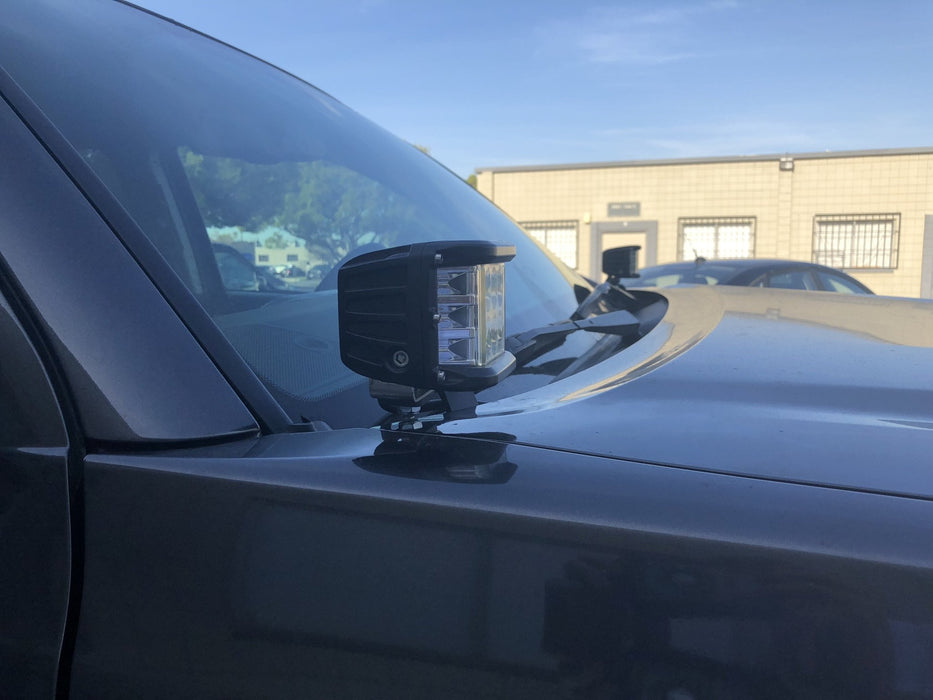 Low Profile Ditch Light Brackets Kit For 2016-2023 Toyota Tacoma - Recon Recovery