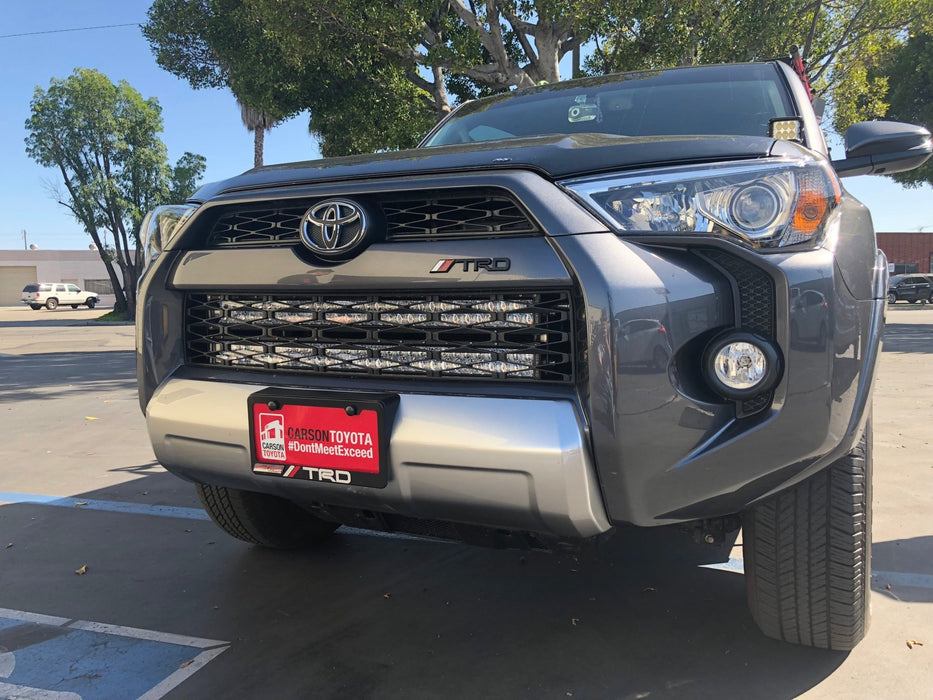 32" Hidden Grille LED Light Bar Brackets Kit Fits 2014-2024 Toyota 4Runner - Recon Recovery