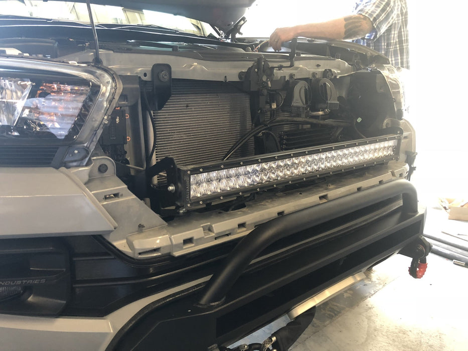 32" Upper Grille LED Light Bar Brackets Kit For 2016-2023 Toyota Tacoma - Recon Recovery