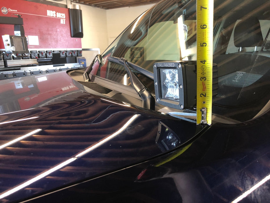 Low Profile LED Ditch Light Brackets Kit For 2010-2024 Toyota 4Runner - Recon Recovery