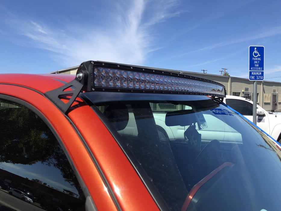52" Curved LED Light Bar Roof Brackets Kit For 2005-2023 Toyota Tacoma - Recon Recovery