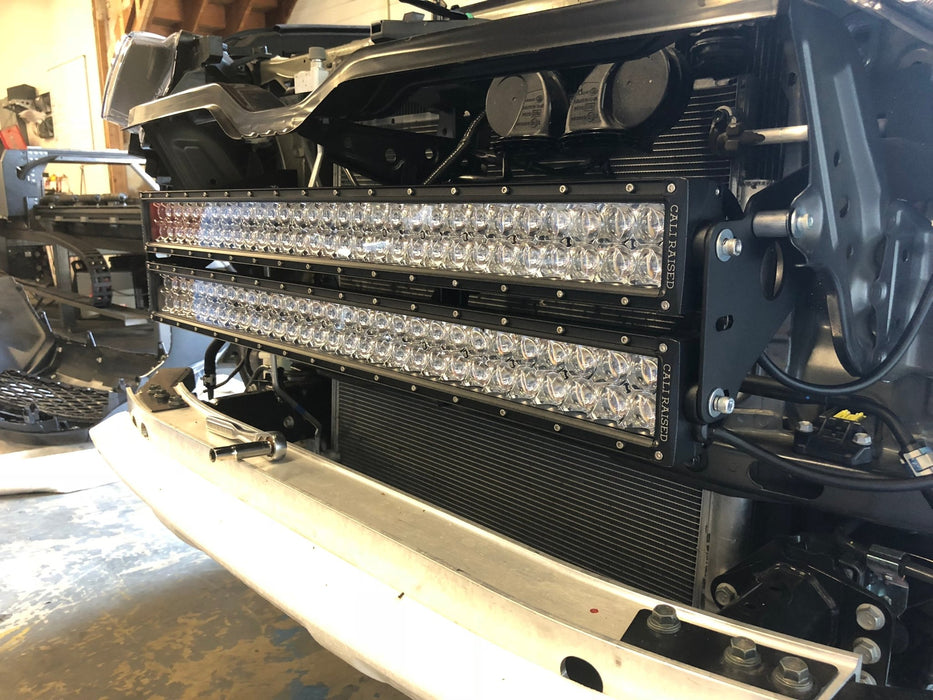 32" Hidden Grille LED Light Bar Brackets Kit Fits 2014-2024 Toyota 4Runner - Recon Recovery