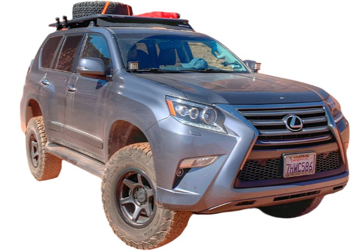 Low Profile LED Ditch Light Mounting Brackets For 2010 - 2022 Lexus GX 460 - Recon Recovery - Recon Recovery