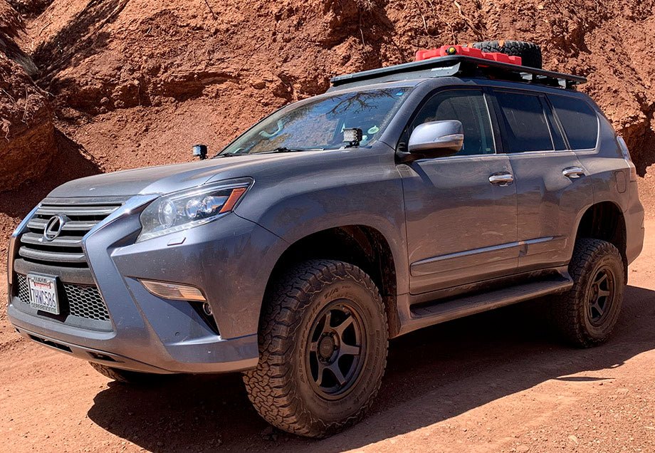 Low Profile LED Ditch Light Mounting Brackets For 2010 - 2022 Lexus GX 460 - Recon Recovery - Recon Recovery