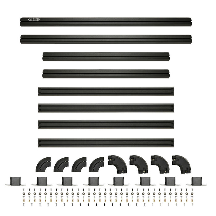 Westin Automotive EXP Low Profile Modular Roof Rack for Truck Cap - Re ...