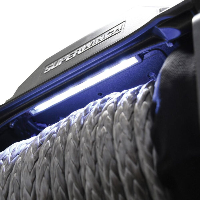 Superwinch SX12SR 12,000 lbs. Wireless Recovery Winch with LED - 80ft Synthetic Rope - Recon Recovery