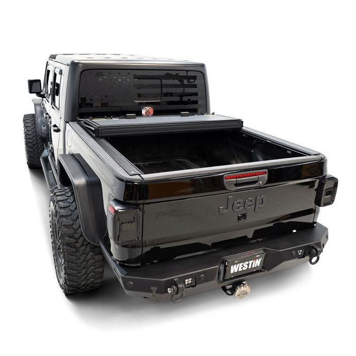 Hard Tri - Fold Aluminum Tonneau Cover for 2020 - 2026 Jeep Gladiator JT - Recon Recovery - Recon Recovery