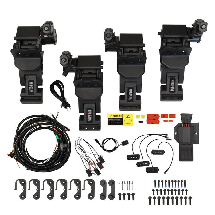 Pro-E Electric Power Drop Down Running Boards for 2007-2021 Toyota Tundra - Recon Recovery - Recon Recovery