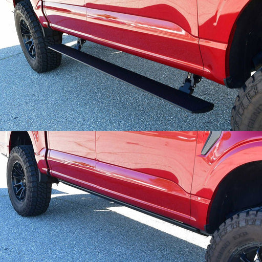 Pro-E Electric Power Drop Down Running Boards for 2015-2024 Ford F-150 F-250 F-350 - Recon Recovery - Recon Recovery