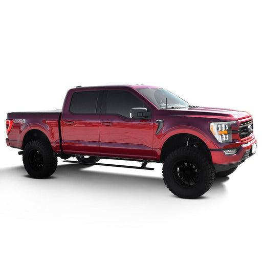 Pro - E Electric Power Drop Down Running Boards for 2015 - 2024 Ford F - 150 F - 250 F - 350 - Recon Recovery - Recon Recovery