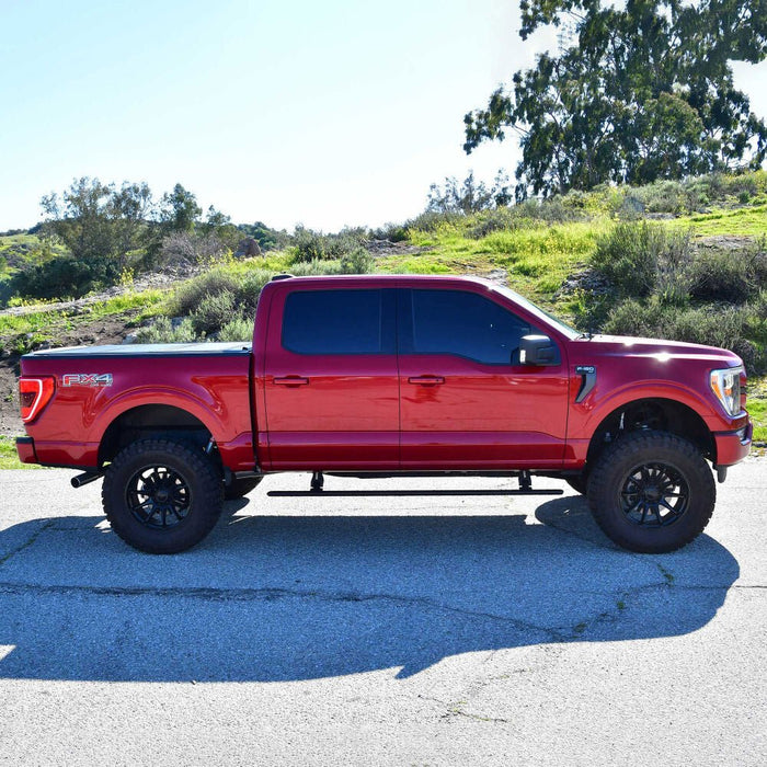 Pro-E Electric Power Drop Down Running Boards for 2015-2024 Ford F-150 F-250 F-350 - Recon Recovery - Recon Recovery