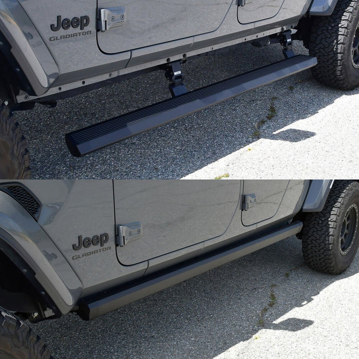 Pro-E Electric Power Drop Down Running Boards for 2020-2024 Jeep Gladiator JT - Recon Recovery - Recon Recovery