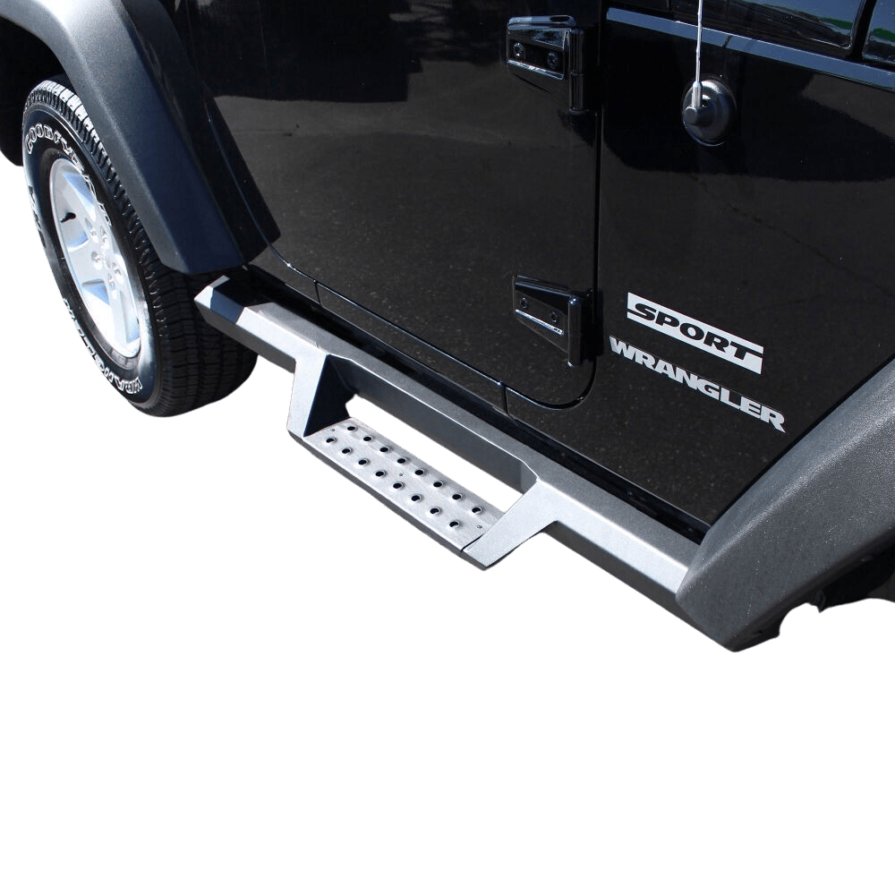 Westin HDX Drop Nerf Step Bars for 2007-2018 Jeep Wrangler JK 2 door ...