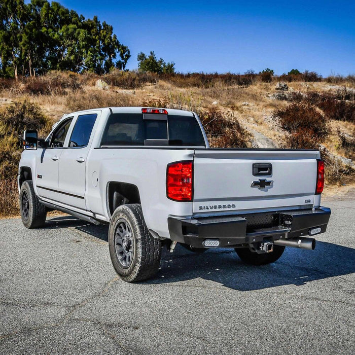 Westin HDX Bandit Rear Bumper for 2015-2019 Chevrolet Silverado Sierra 2500 & 3500 - Recon Recovery - Recon Recovery
