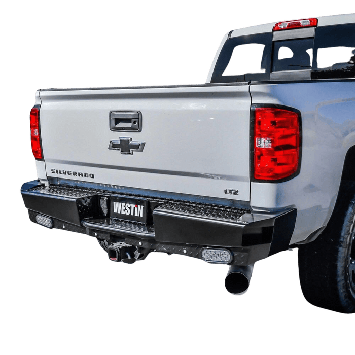 Westin HDX Bandit Rear Bumper for 2015-2019 Chevrolet Silverado Sierra 2500 & 3500 - Recon Recovery - Recon Recovery